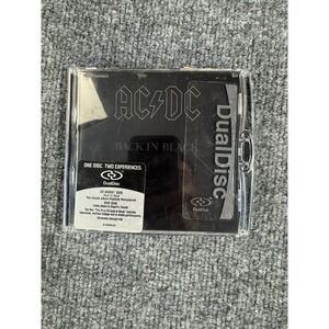AC/DC Back in Black audio-video DualDisc, 2005 see description